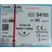 DOĞSAN İPEK SÜTÜR S4185 3/8 KESKİN 18 MM  (EMİLEMEYEN)    FİYAT ALMAK İÇİN 0 542 431 55 48